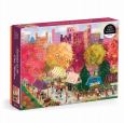 Autumn at the City Market 1000 Piece Puzzle