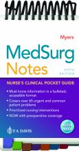 MedSurg Notes, 5th ed.