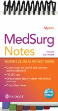 MedSurg Notes: Nurse's Clinical Pocket Guide, 6th ed.
